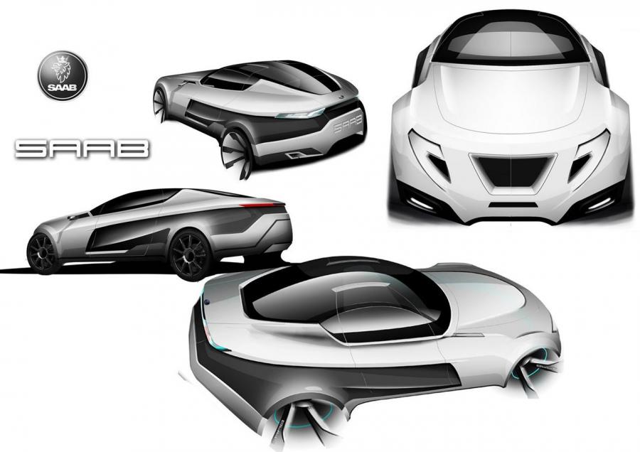  Saab Fashionista Concept 2009 года  (фото 5 из 9)